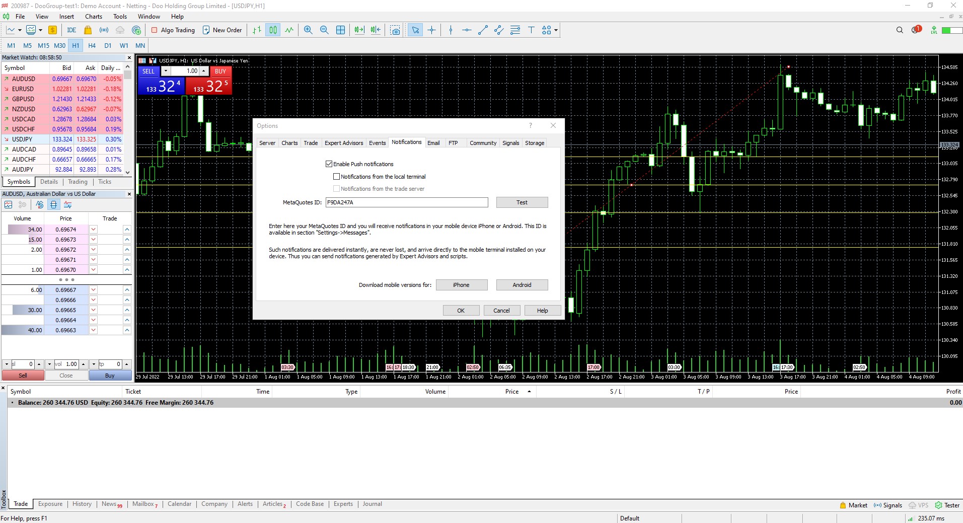 Doo Prime 正式上线 MT5 交易平台,丰富功能打造极致交易体验