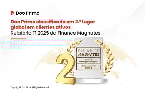 Q1 2025: Doo Prime agora em 2º lugar no ranking de clientes ativos globais 